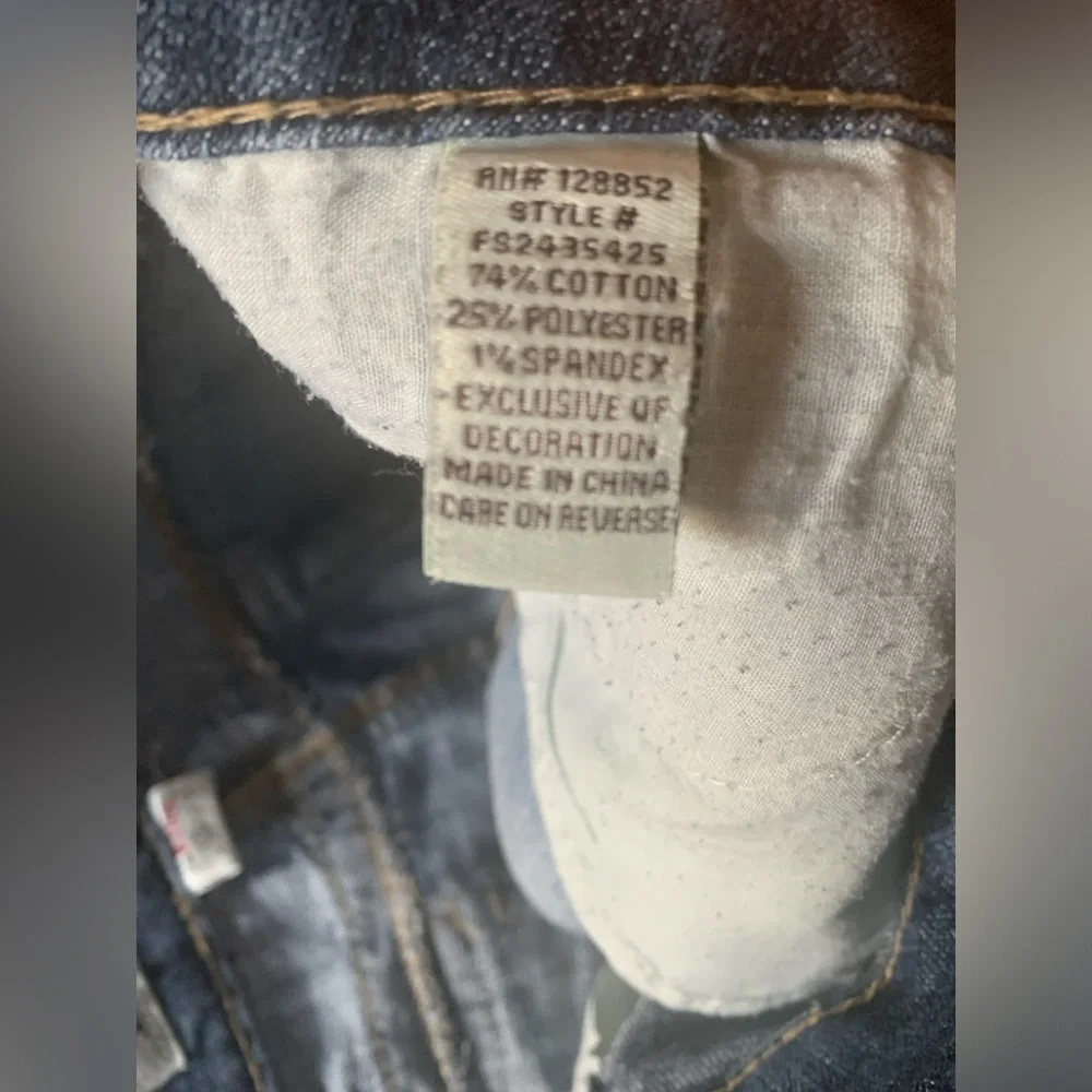 1st Kiss Embellished Raw Hem Jean Shorts